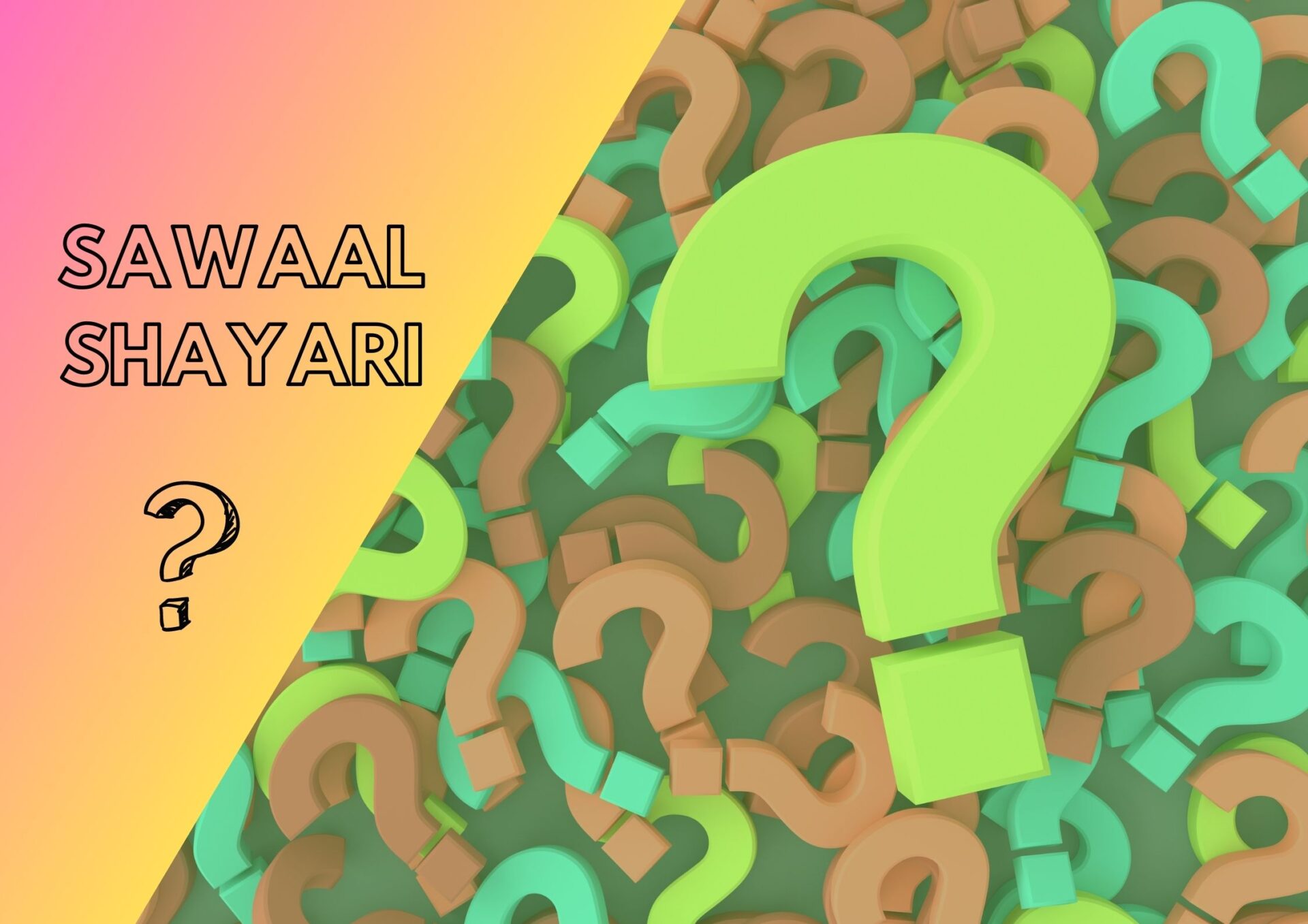 100+ Sawaal Shayari in Hindi