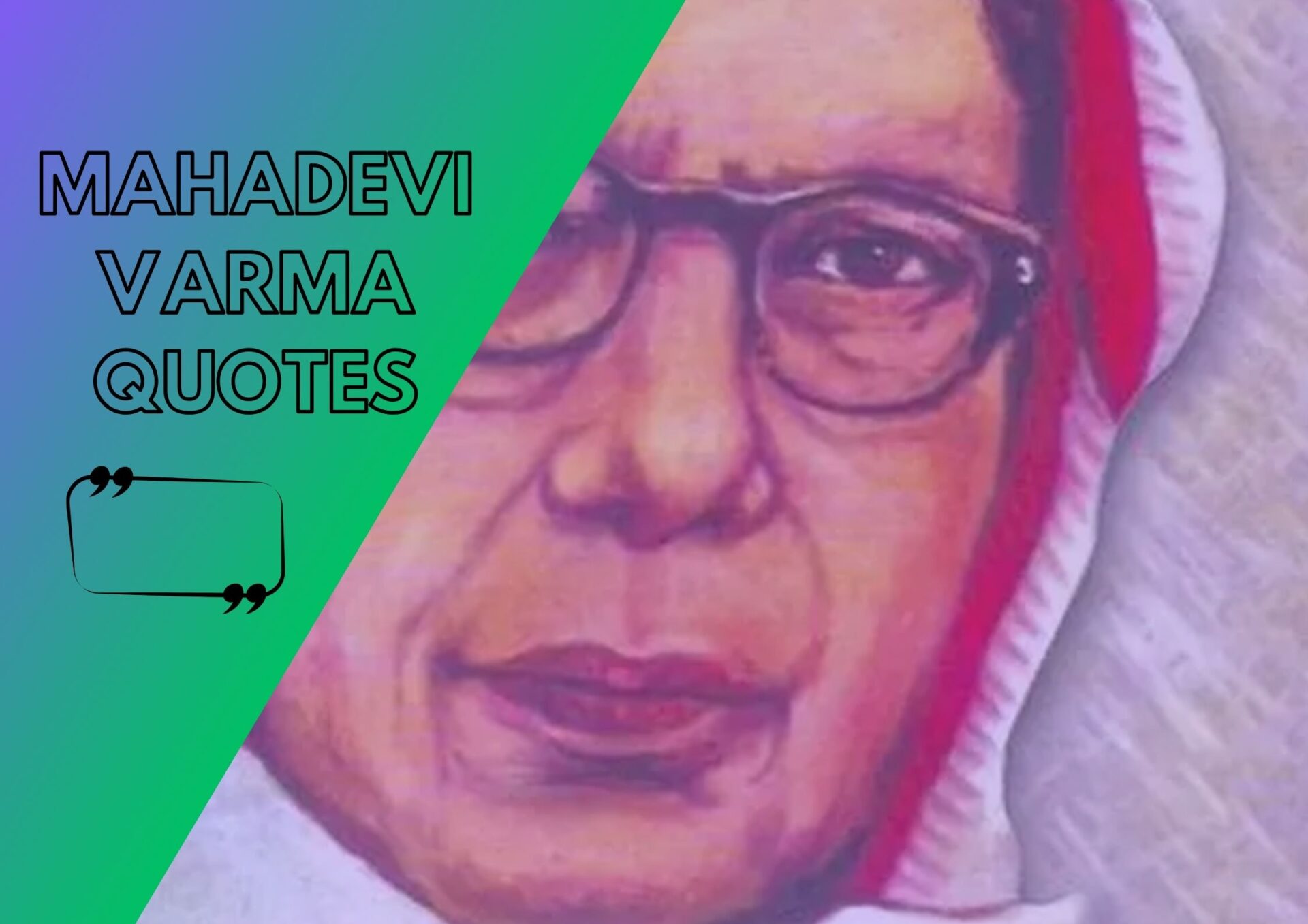 100+ Mahadevi varma quotes - Shayari Baba