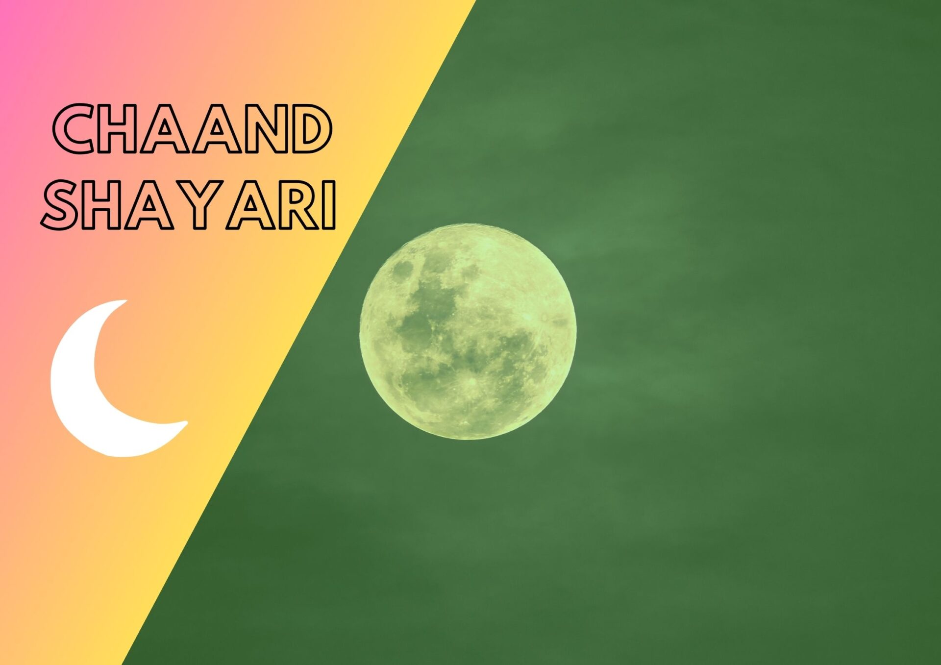 100+ Chaand Shayari in Hindi