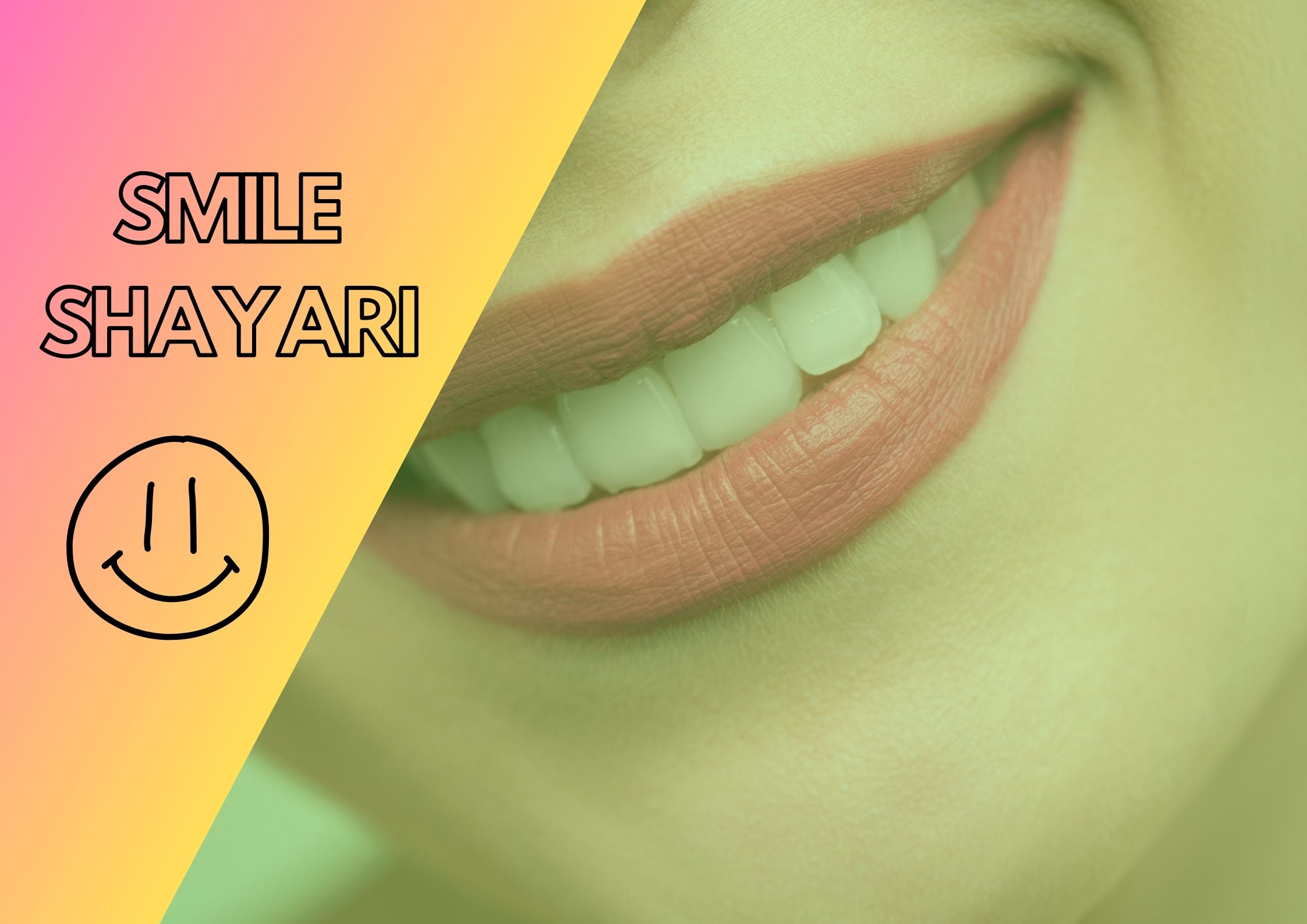 100+ Smile Shayari in Hindi | मुस्कुराहट पर शायरी