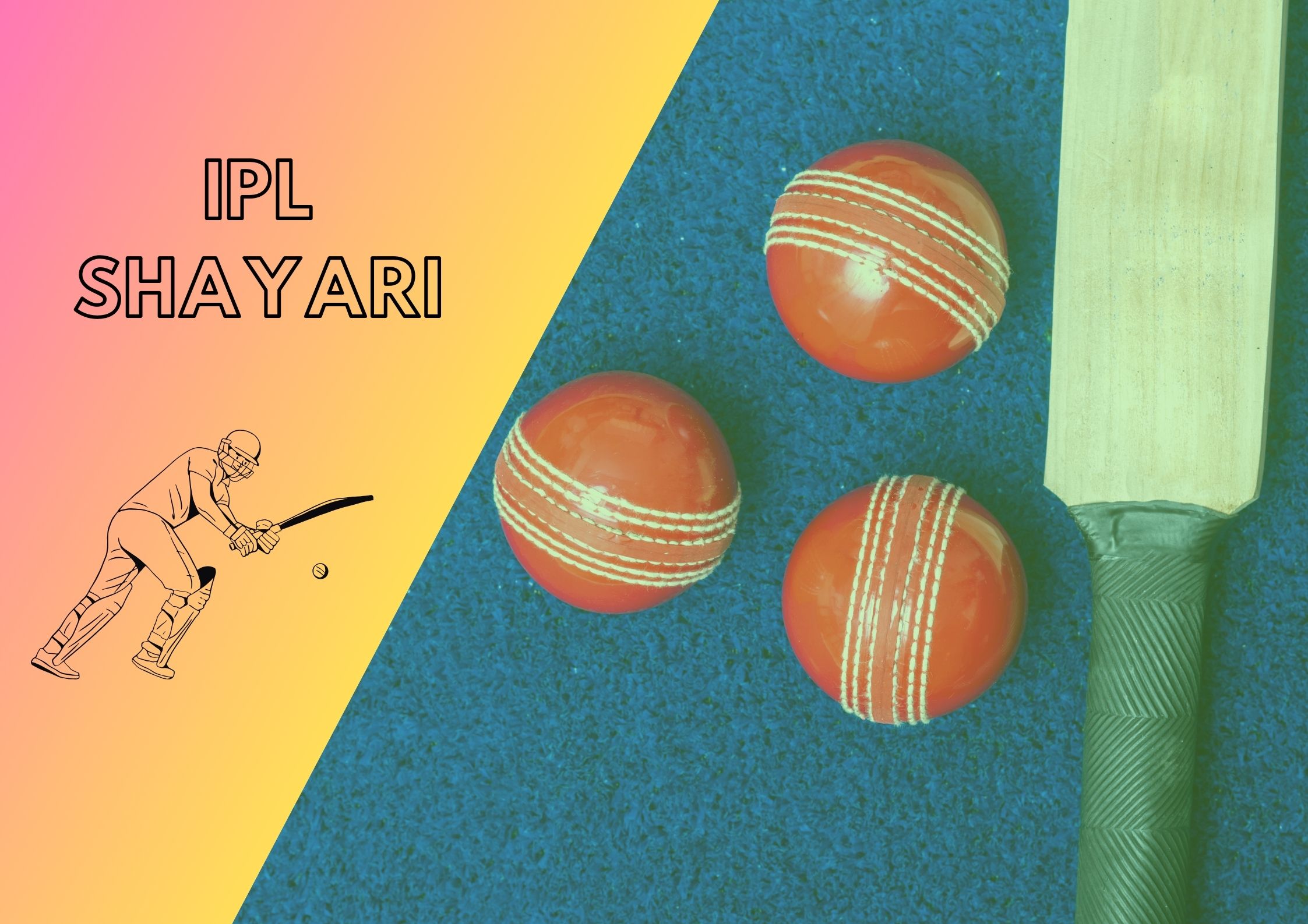 2024 Latest IPL Shayari | Cricket Shayari