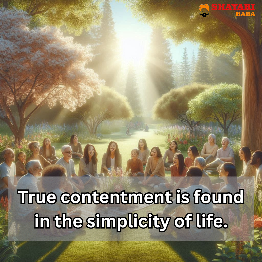 100+ Best Contentment quotes - Shayari Baba