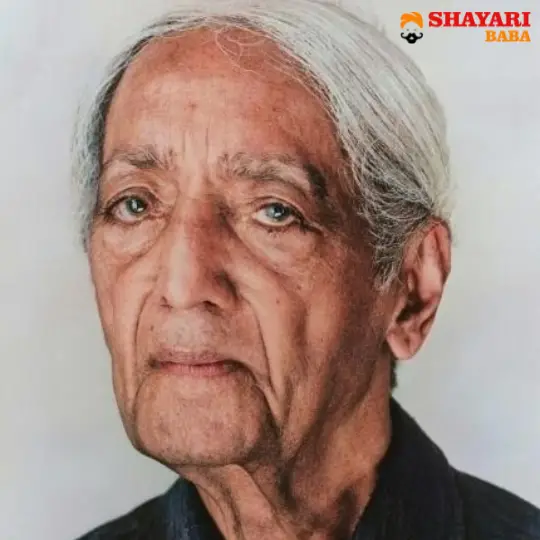 JIDDU KRISHNAMURTI